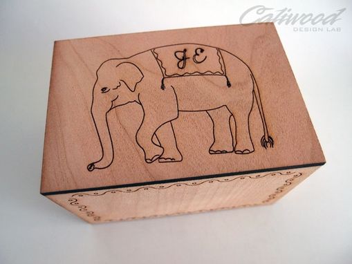Custom Made Wood Jewelry Box