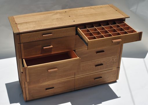 Custom Made Dresser In Quarter-Sawn White Oak