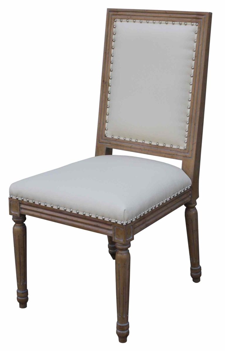 Handmade Classic Custom Wood And Upholstered Dining Chair ... on {keyword}