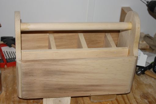 Custom Made Old Fashioned Toolbox And Garden Tool Box