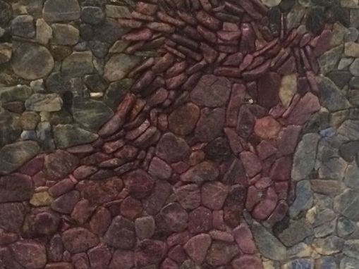 Custom Made "Kings Steed'' Tile Mosaic