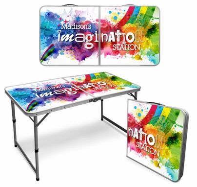 Custom Made Custom Beer Pong Table - Folding (2x4)