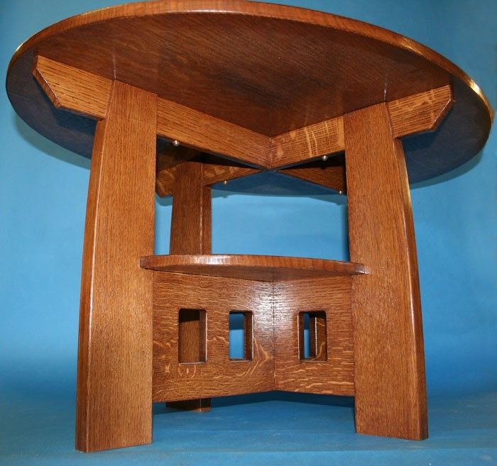 Custom Limbert Style Coffee Table (Arts And Crafts) by Forbidden Fruit