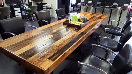 Custom Made Conference Table - Reclaimed Materials