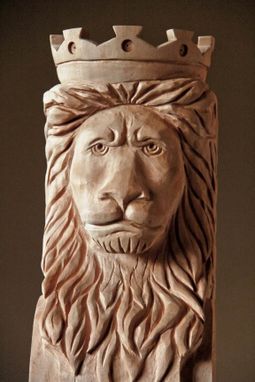 Custom Made Custom Newel Post - Custom Ornamental Carving