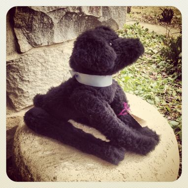 Custom Made Duffy -- A Fluffy Stuffed Dog.