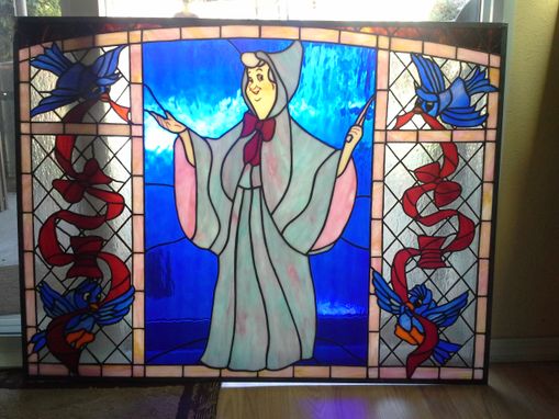 Custom Made Stained Glass Comic And Pop Art