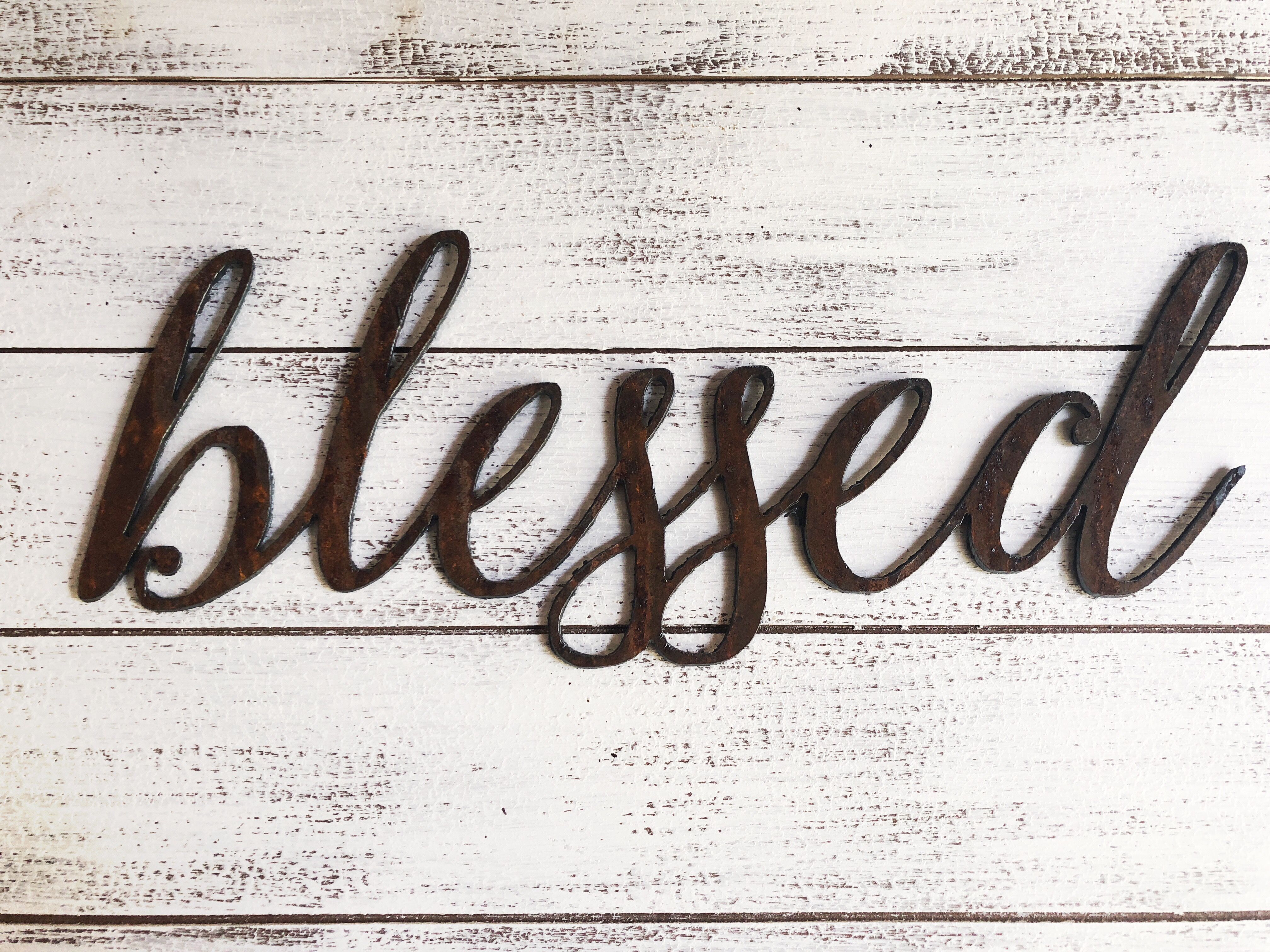 Custom Rustic Metal Art Signs by Urban Mining Company