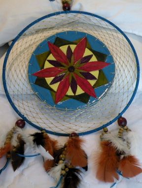 Custom Made Geometric Flower Dreamcatcher