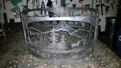 Custom Made Decorative Custom Fire Pit Ring
