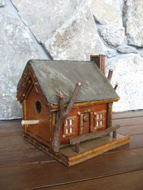 Custom Made Hide A Key Birdhouse