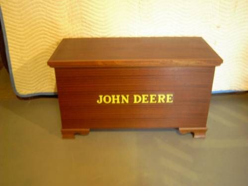 Custom Made Blanket Chest With John Deere Letters