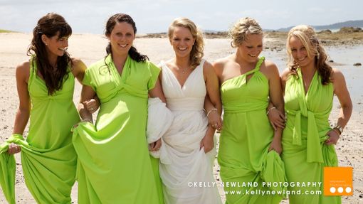Custom Made Long Convertible Bridesmaids Dresses -- 300 Colors Available!