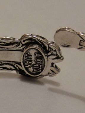 Custom Made Sterling Silver Silverware Bracelet Unisex