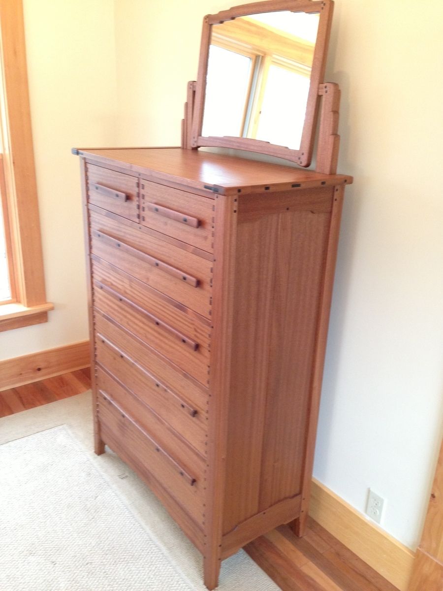 Custom Made Greene And Greene Inspired Arts And Crafts Dresser By