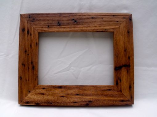 Custom Made Reclaimed Wormy American Chestnut Picture Frames