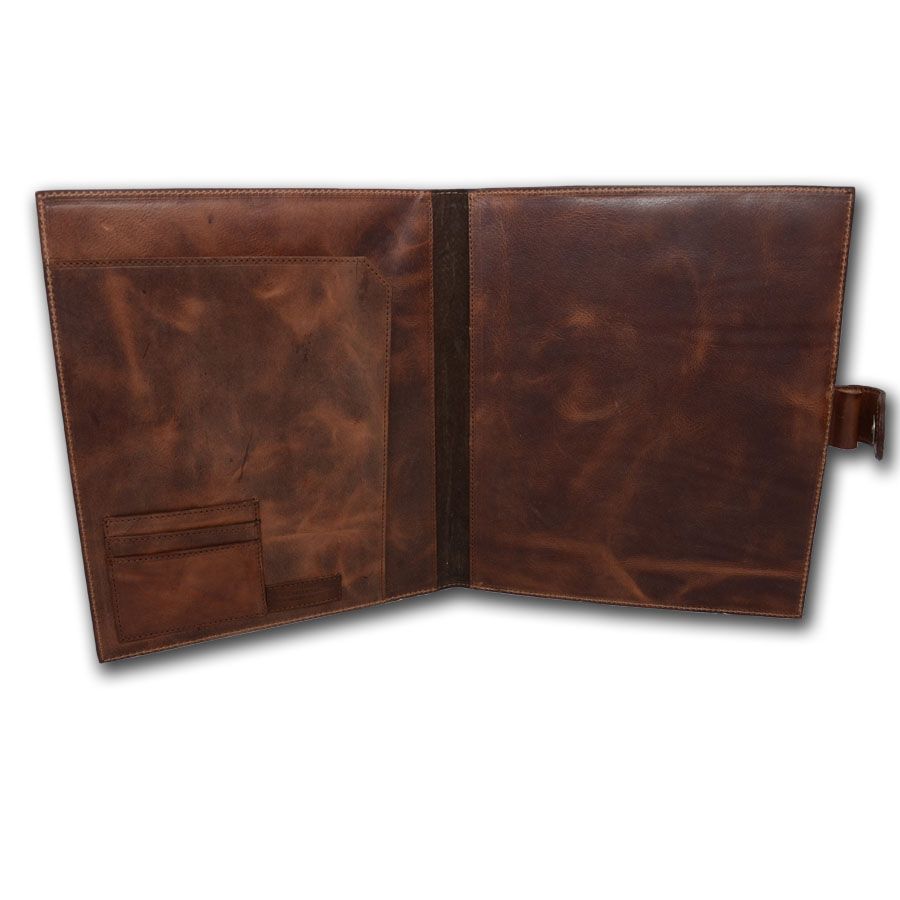 Custom Made Italian Leather Padfolio by MKN Italy, LLC