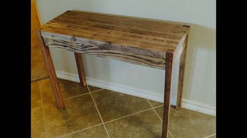 Custom Made Sollid Oak Sofa Table