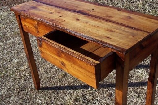 Custom Made Hall Console Table And Writing Desk