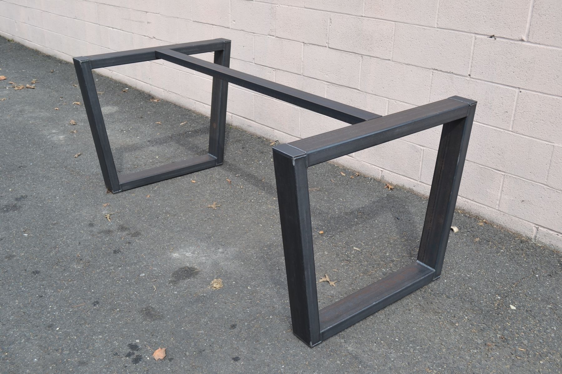 Hand Crafted Industrial Style Steel Table Base by ...