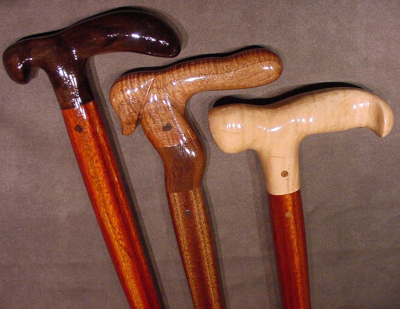 Handmade Custom Fancy Hardwood Canes by Big Stick Canes