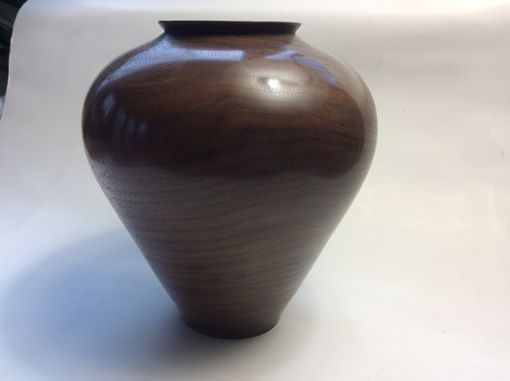 Custom Made Woodturned Walnut Hollow Form