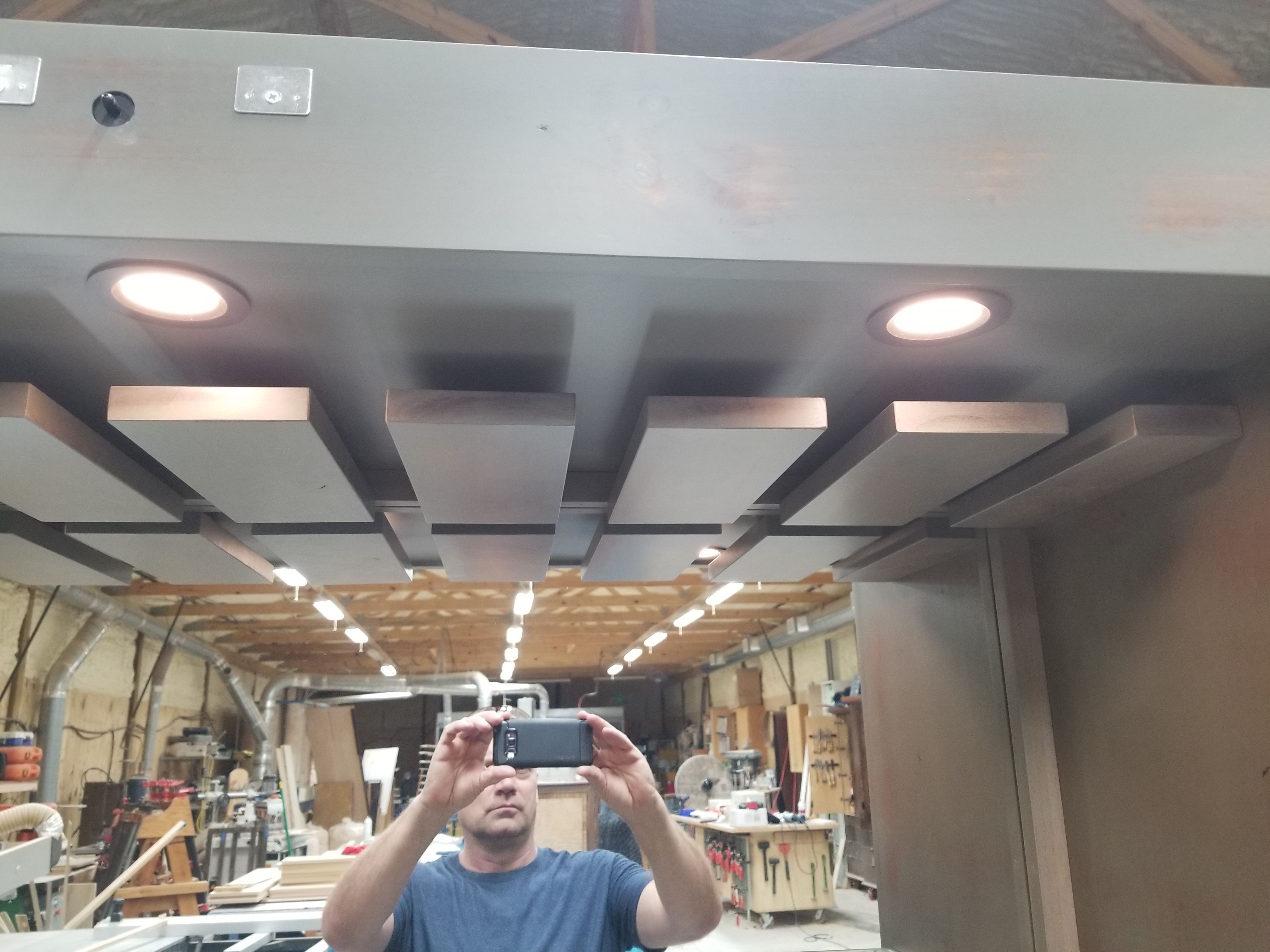 Hand Crafted Rustic Knotty Pine Liquor Wine Hutch Armoire by