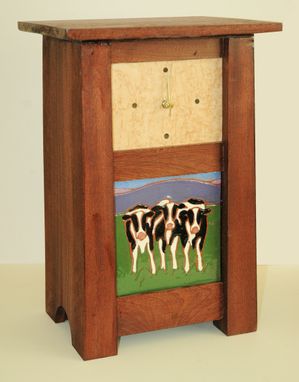 Custom Made Tall Shaker Style Clock