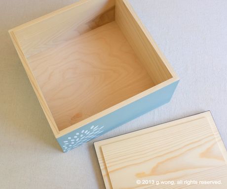 Custom Made Custom Wedding Box - Personalized Memory Box For A Special Occasion