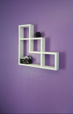 Custom Made X1- Floating Shelves Modern Shelving-Wall Art-Wall Decor-Shelf-Geometric-Simple