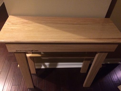 Custom Made Simple Living Collection: Console Table