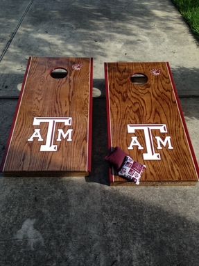 Custom Made Custom Corn Hole Boards Texas A&M Aggies