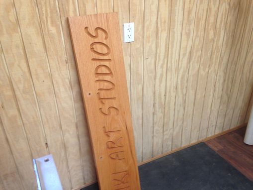 Custom Made Custom Carved Wood Signs
