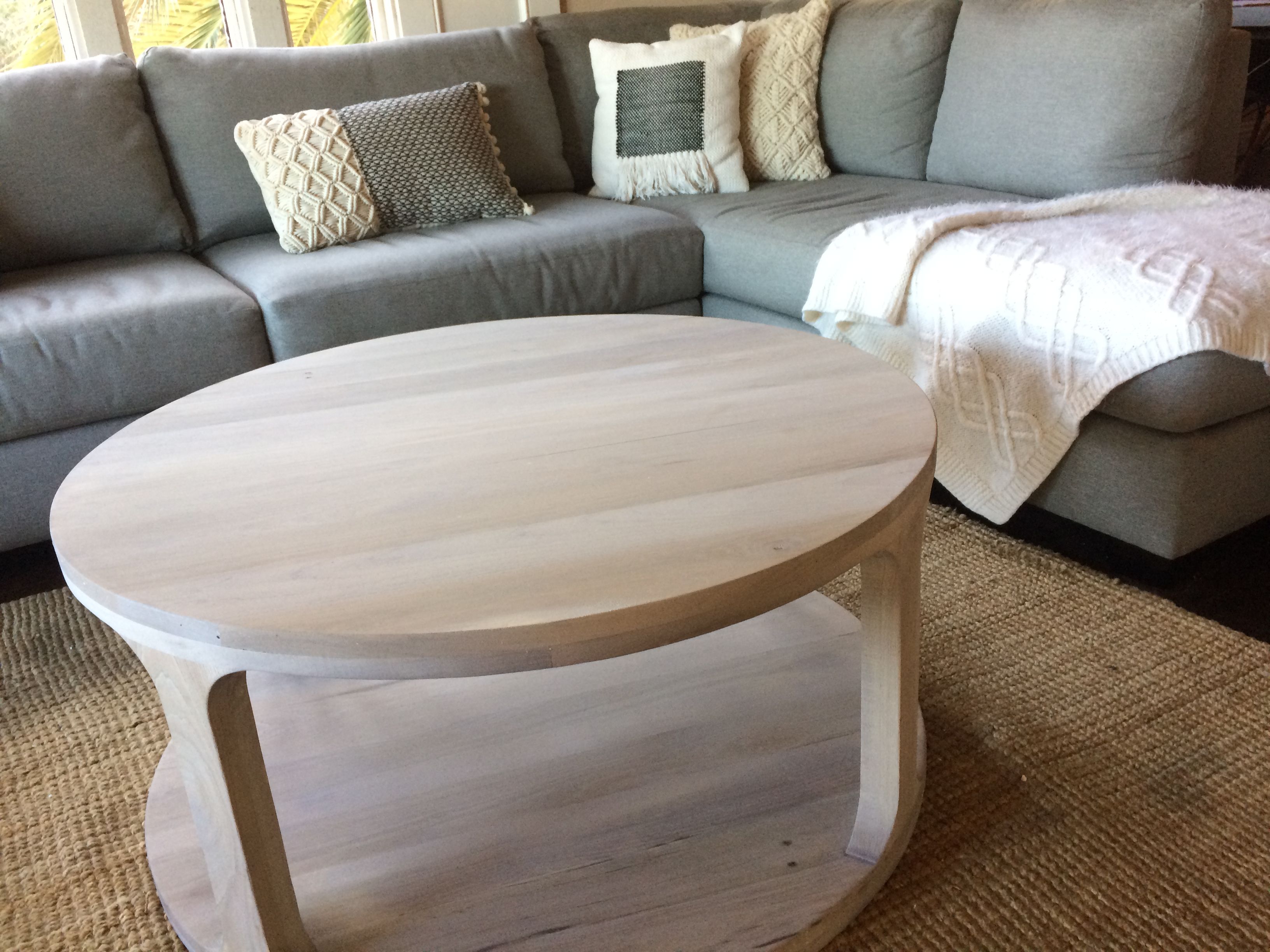 Buy A Hand Crafted Solid Pecan Wood Coffee Table Made To Order