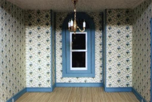 Custom Made Dollhouse Interior Williamstown Bedroom!