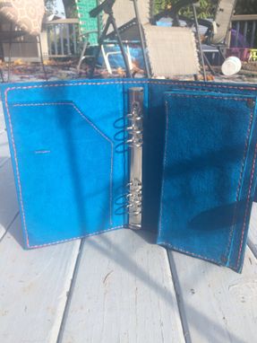 Custom Made All Leather Planner