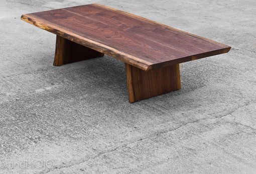 Custom Made Live Edge Walnut Coffee Table Out Of Stock