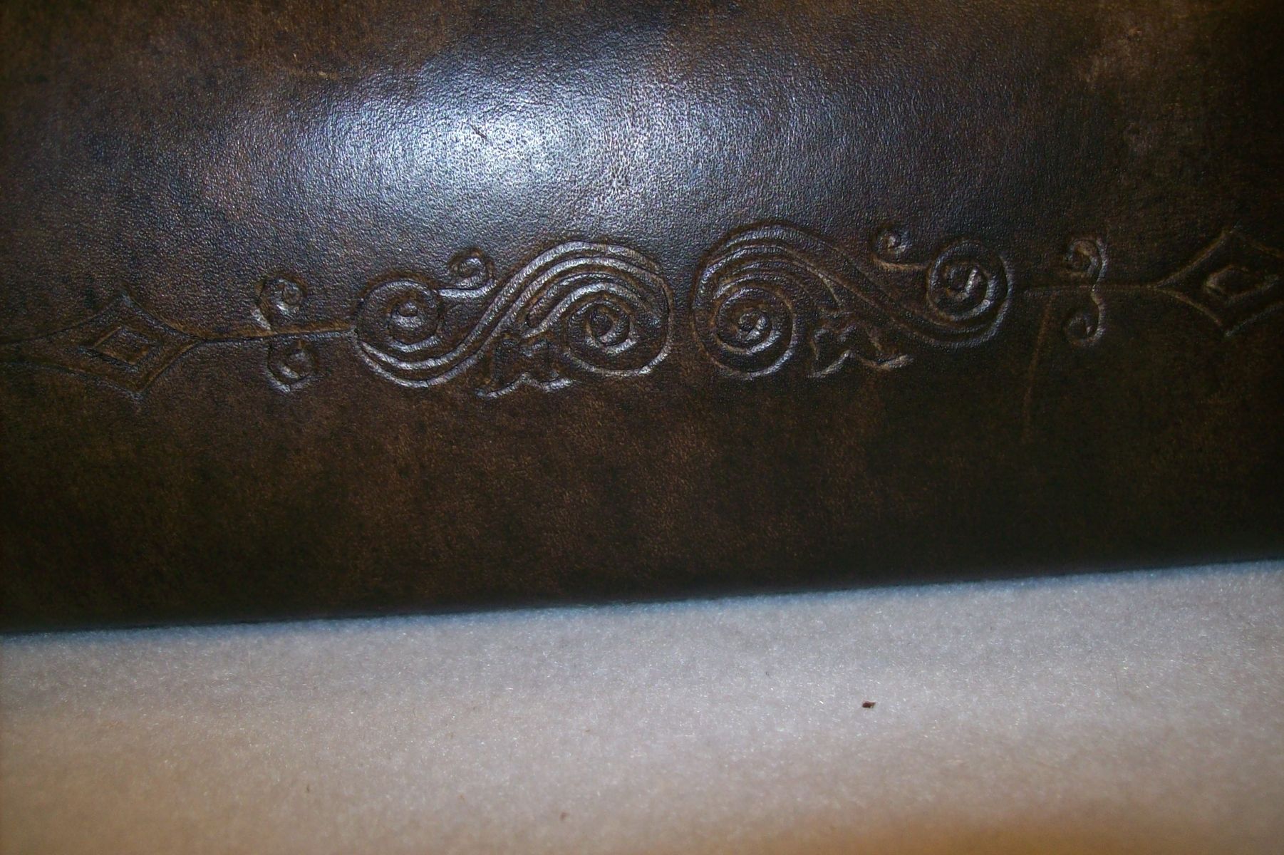 Hand Crafted Custom Leather Binder by Kerry's Custom Leather