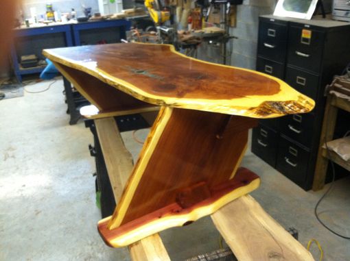Custom Made Cedar Coffee Table