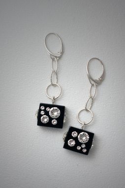 Custom Made Acrylic Ice Cube Jewelry With Swarovski Crystals