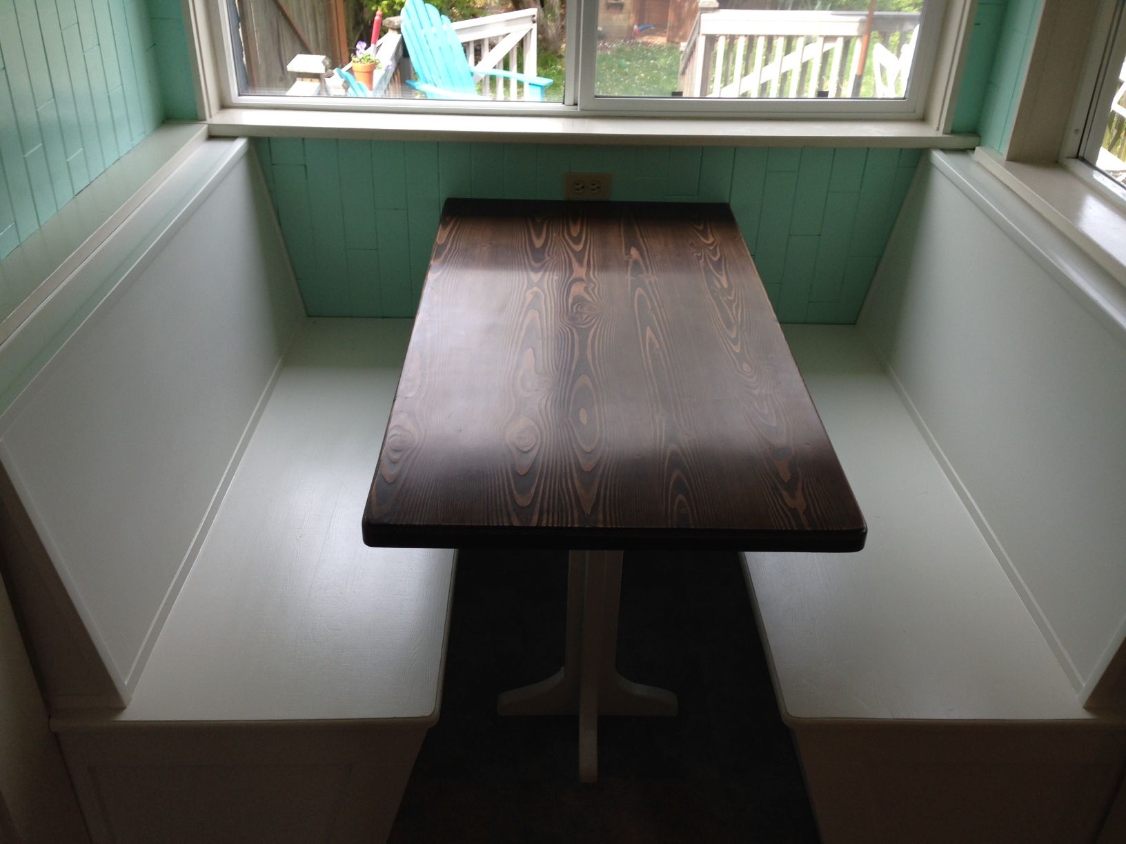 Custom Made Breakfast Nook By Timber And Ore