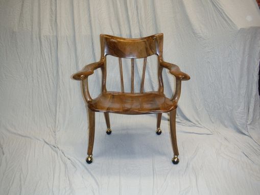 Custom Made Lyre Office Chair