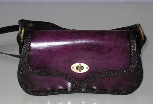 Custom Made Custom Purple Purse