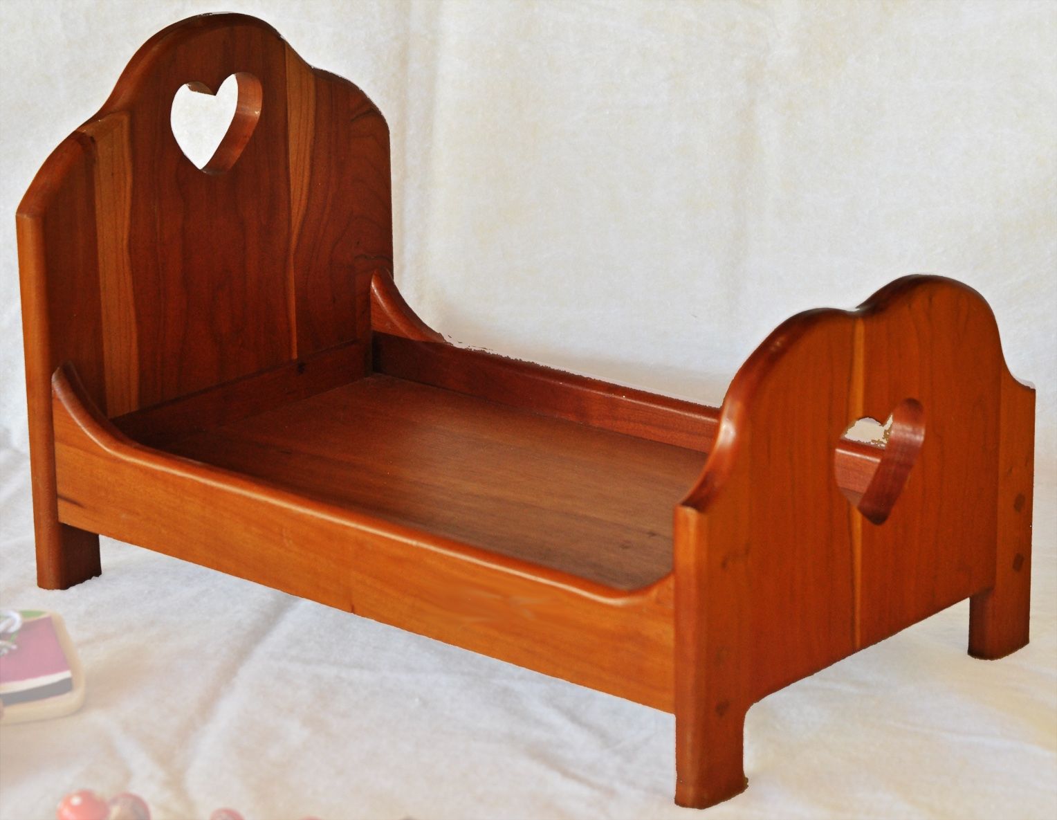 Custom Cherry Wood Doll Dog Bed By Cc Fine Furniture