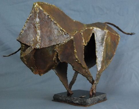 Custom Made Running Bull Sculpture