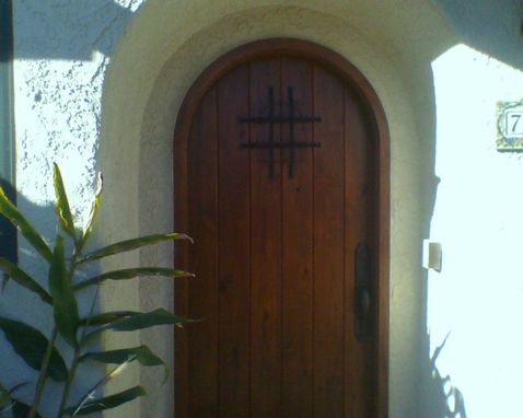 Custom Made Arch Top Door