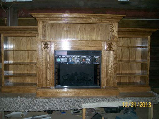 Buy A Handmade Oak Fireplace Made To Order From Johnson S