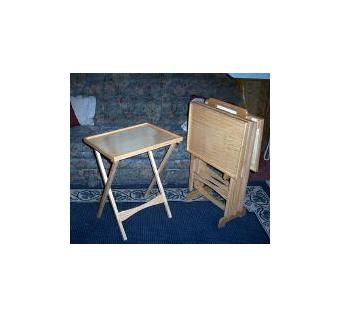 Hand Made Solid Hardwood Tv Tray Tables With A Lip By Smoky Mountain Solid Hardwood Tv Tray Tables With A Lip