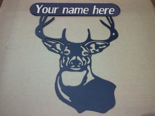 Custom Made Customized Buck Sign