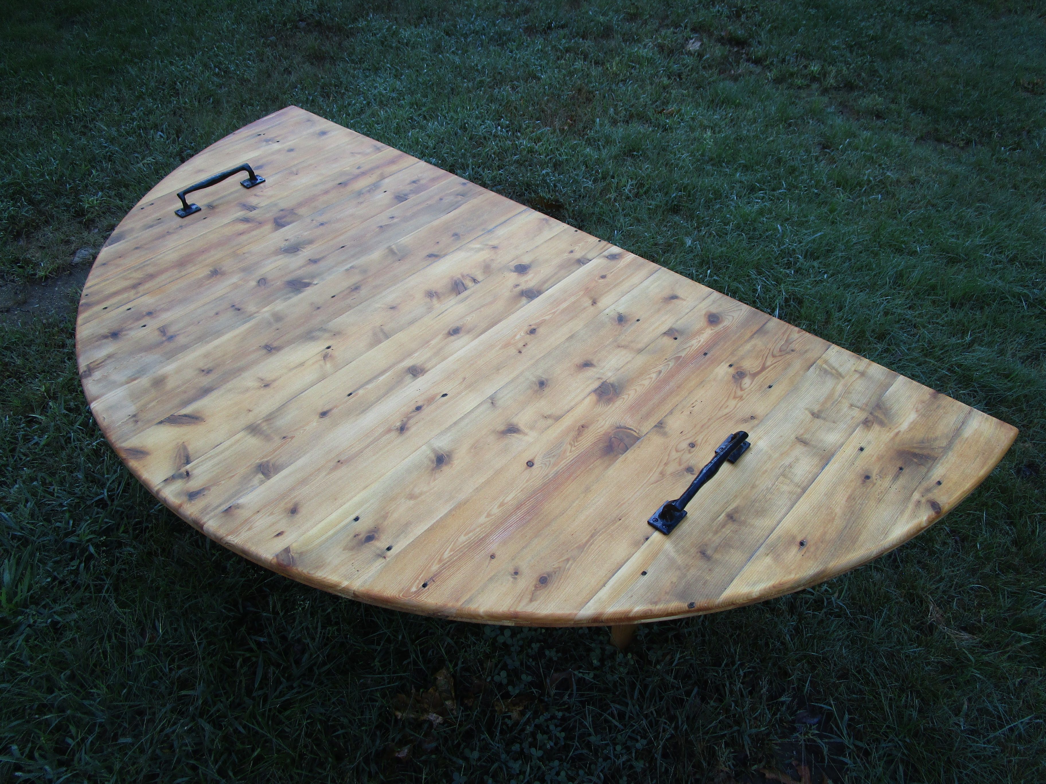 Custom Made Fire Pit Cover by KL Design, Inc. | CustomMade.com